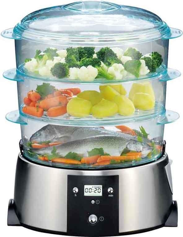 Image of Gastroback Dampfgarer 42510 Unisex Transparent