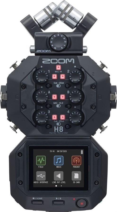 Zoom  H8, Mobiler Multitrack-Recorder 