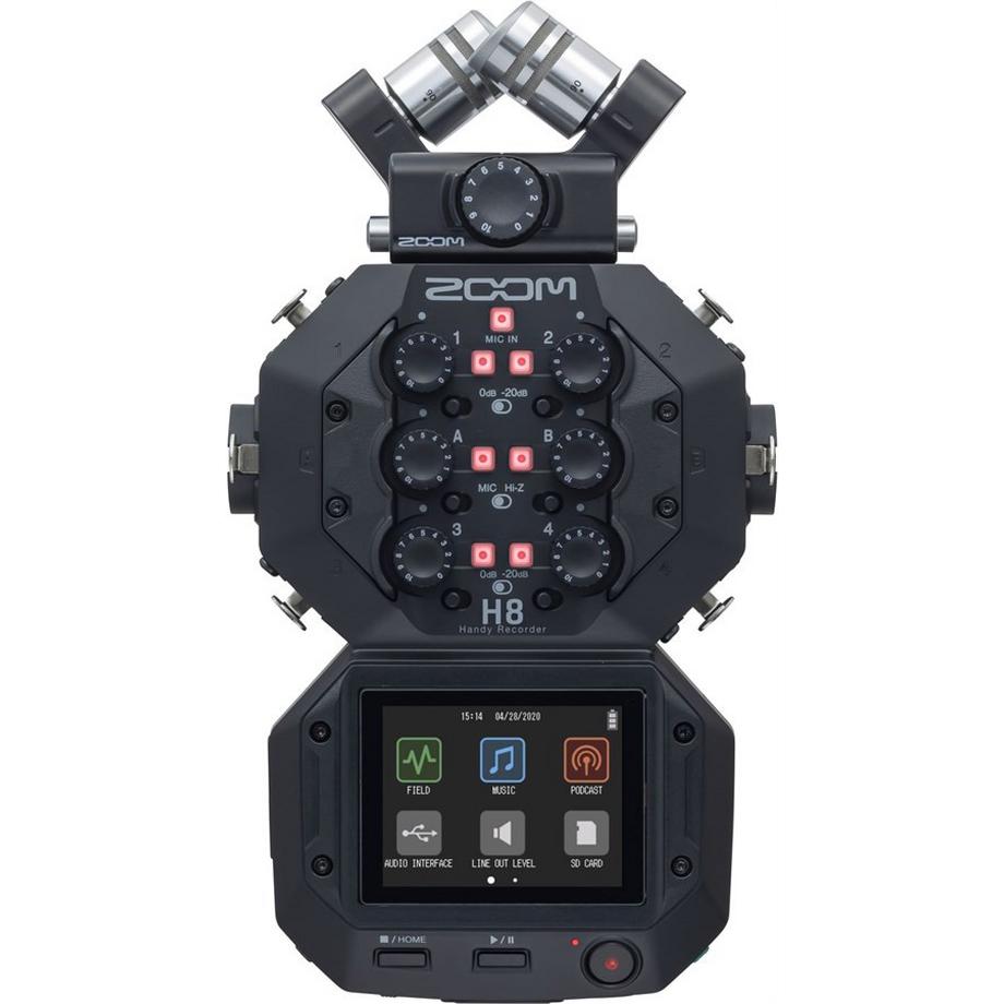 Zoom  H8, Mobiler Multitrack-Recorder 