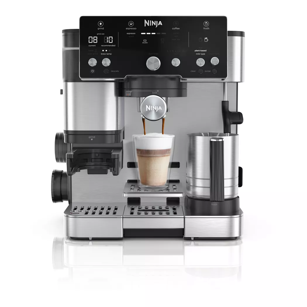 Ninja – ES501CH Luxe Café Essential Kaffeemaschine, Silber