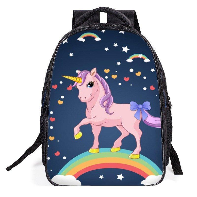 Einhorn-Rucksack Für Mädchen – Süße Schultasche Mit Viel Stauraum, 43 Cm Hoch