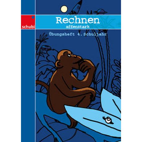 Rechnen affenstark 4 Kein Autor Couverture rigide 