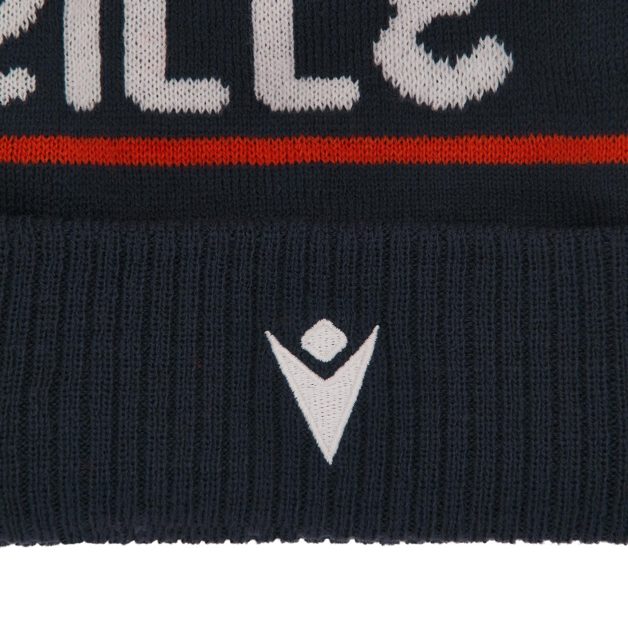 macron  cappeo con ponpon rwc france 2023 marseie 