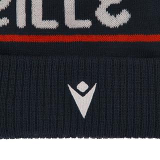 macron  cappeo con ponpon rwc france 2023 marseie 