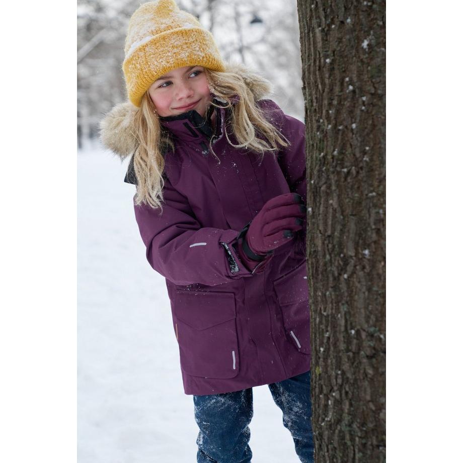Reima  tec Kinder Winterjacke Naapuri Deep purple 