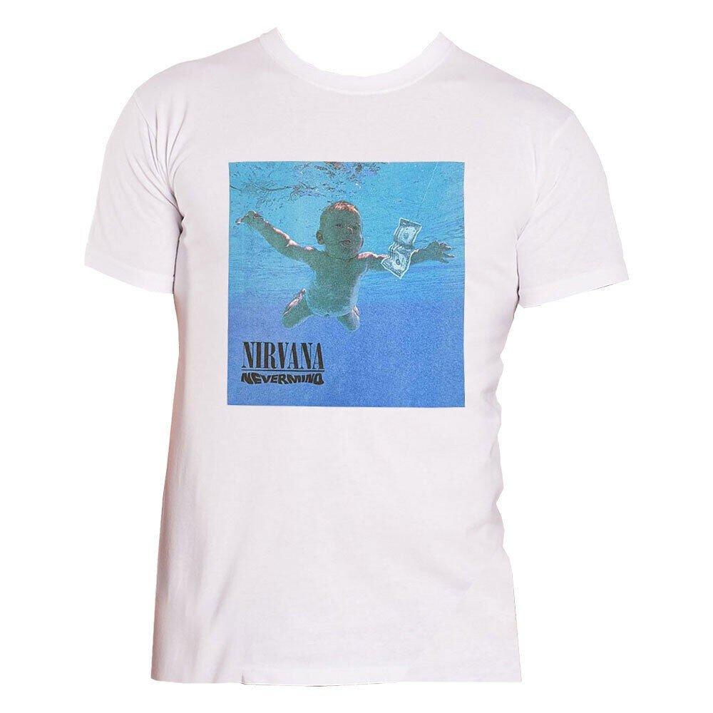 Image of Nevermind Tshirt Damen Weiss XL