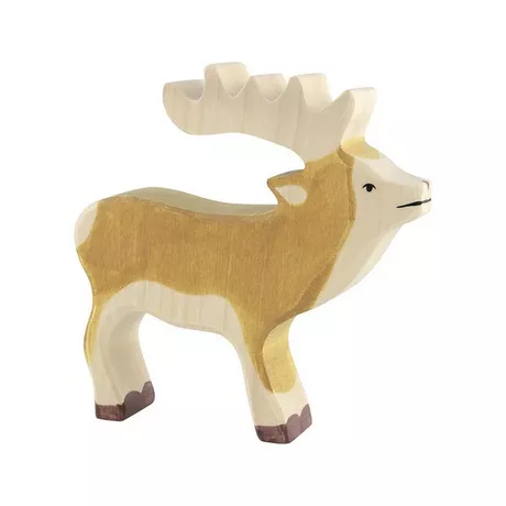 Holztiger  Hirsch 