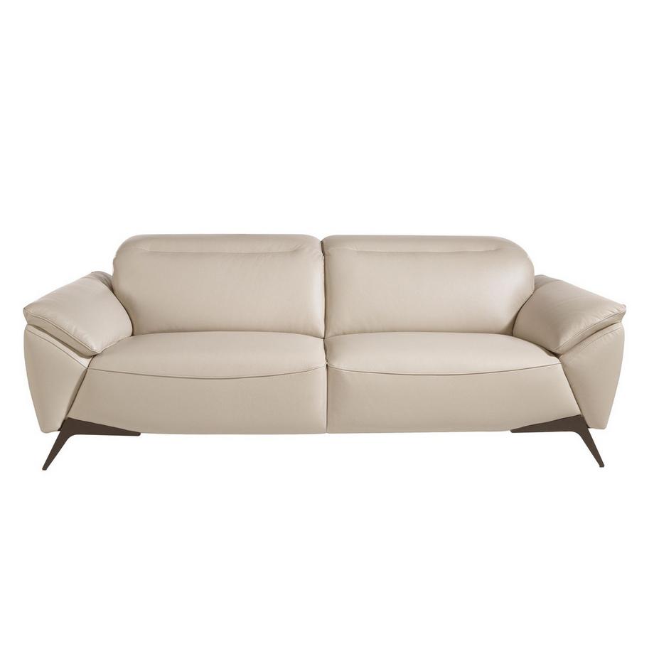 ANGEL CERDA Divano a 3 posti in pelle tortora  