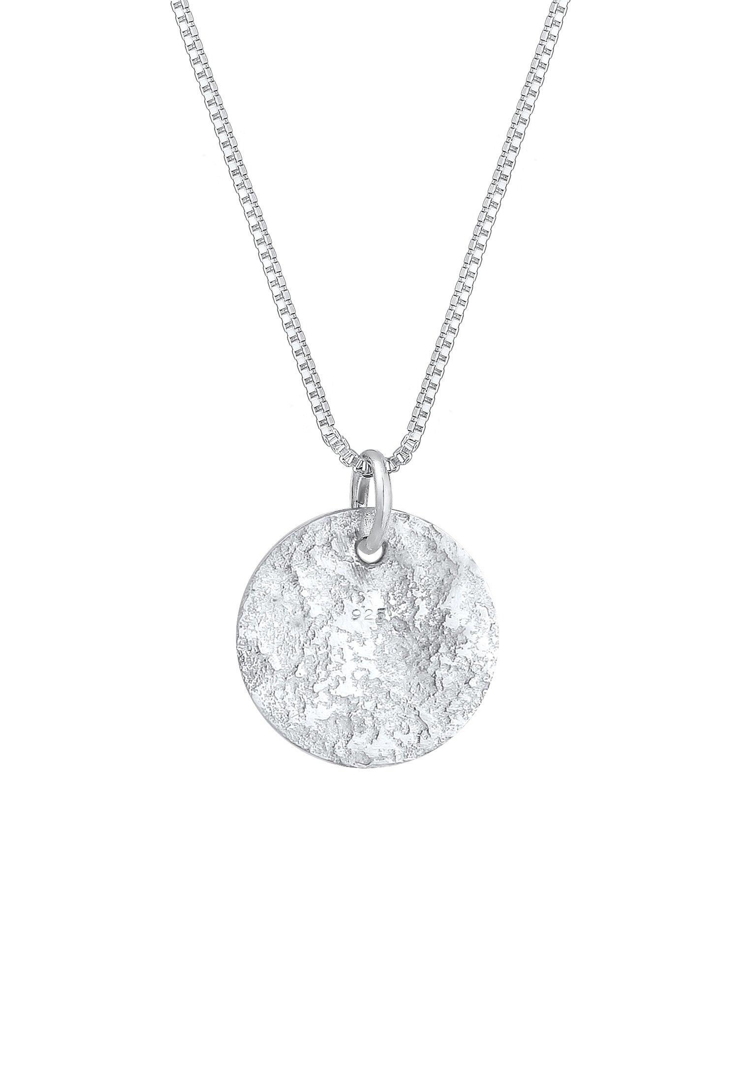 Elli  Halskette Plättchen Anhänger 