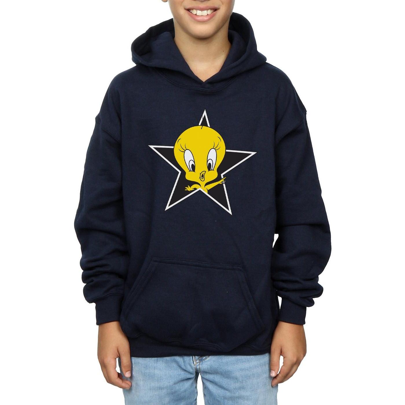 LOONEY TUNES  Sweat à capuche TWEETY PIE STAR 