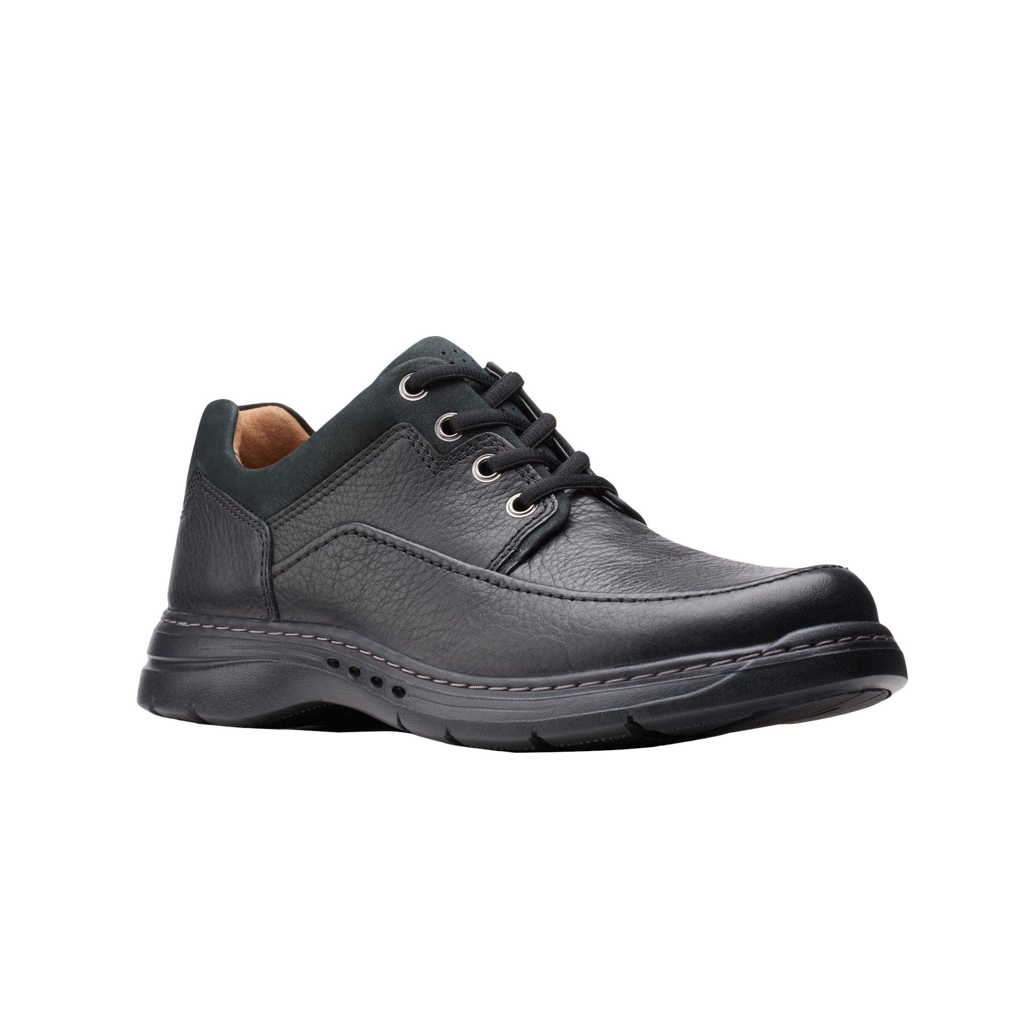 Image of Schuhe Un Brawley Lace, Leder Herren Schwarz 41