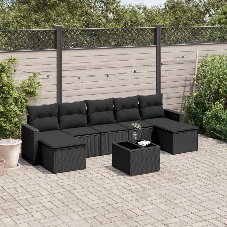 VidaXL Garten sofagarnitur poly-rattan  
