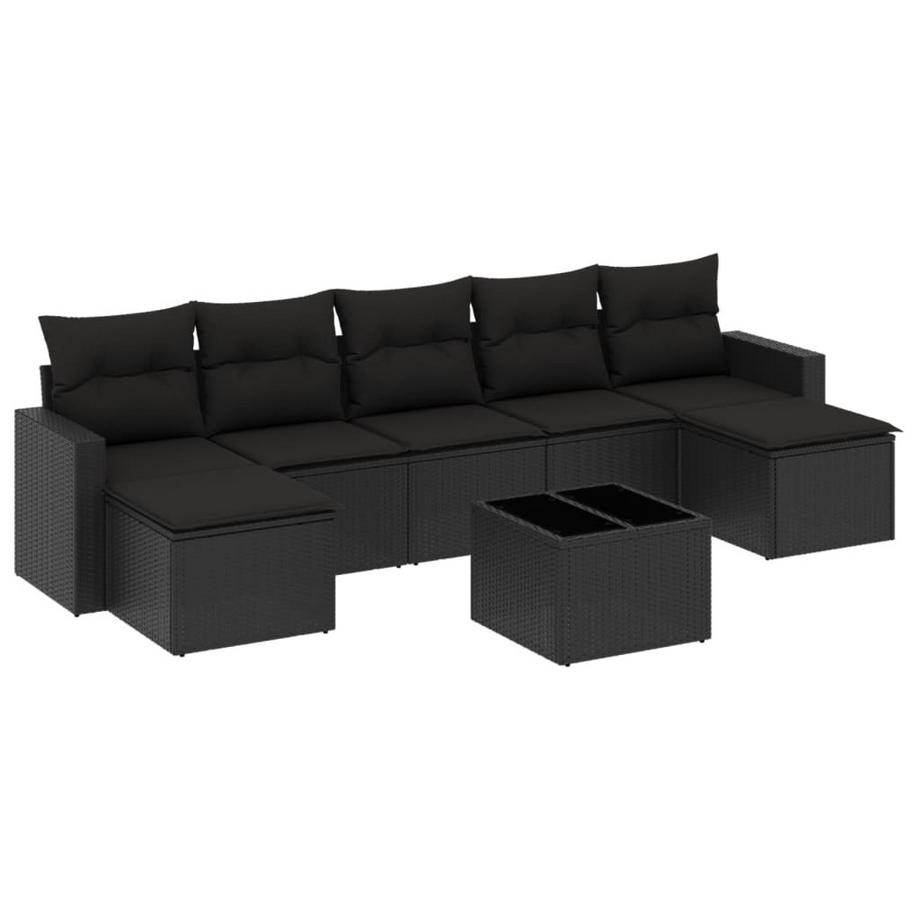 Garten sofagarnitur poly-rattan