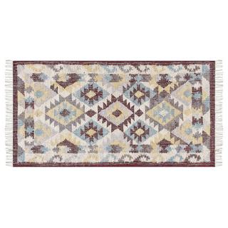 Beliani Tapis en Jute Boho FENER  