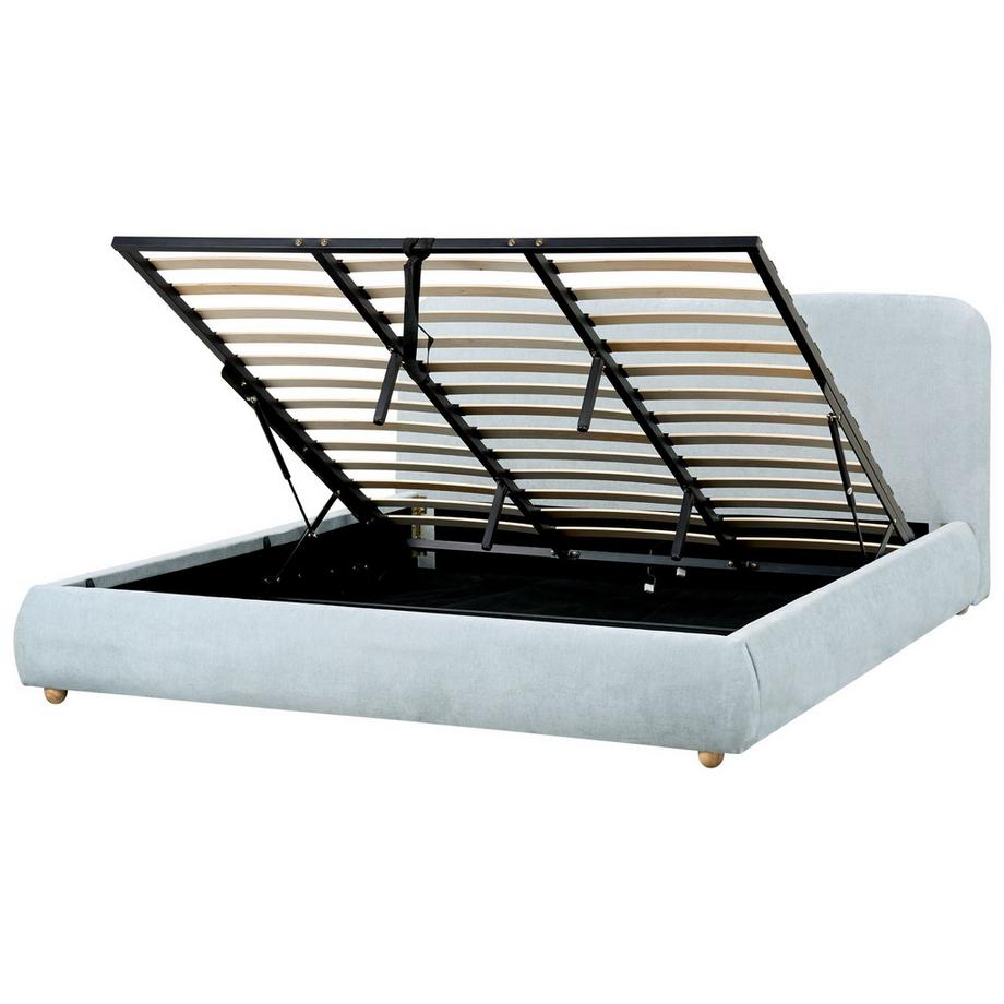 Bett mit Stauraum aus Chenillegewebe  BLAGNAC