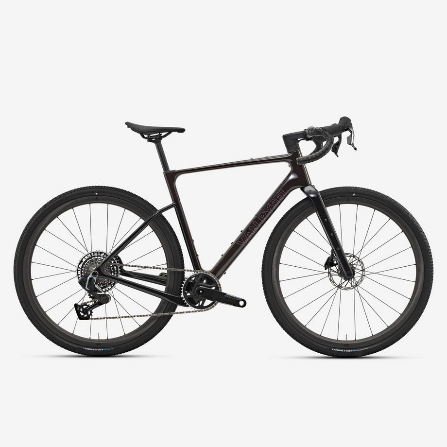Vélo gravel carbone SRAM Force XPLR 1x13v, EDR-G CF Marron