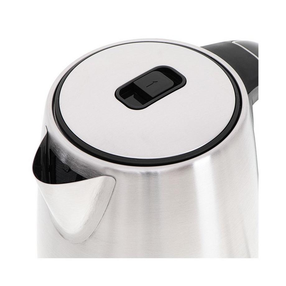 Adler Wasserkocher mit LCD Display 1.7L chromstahl  