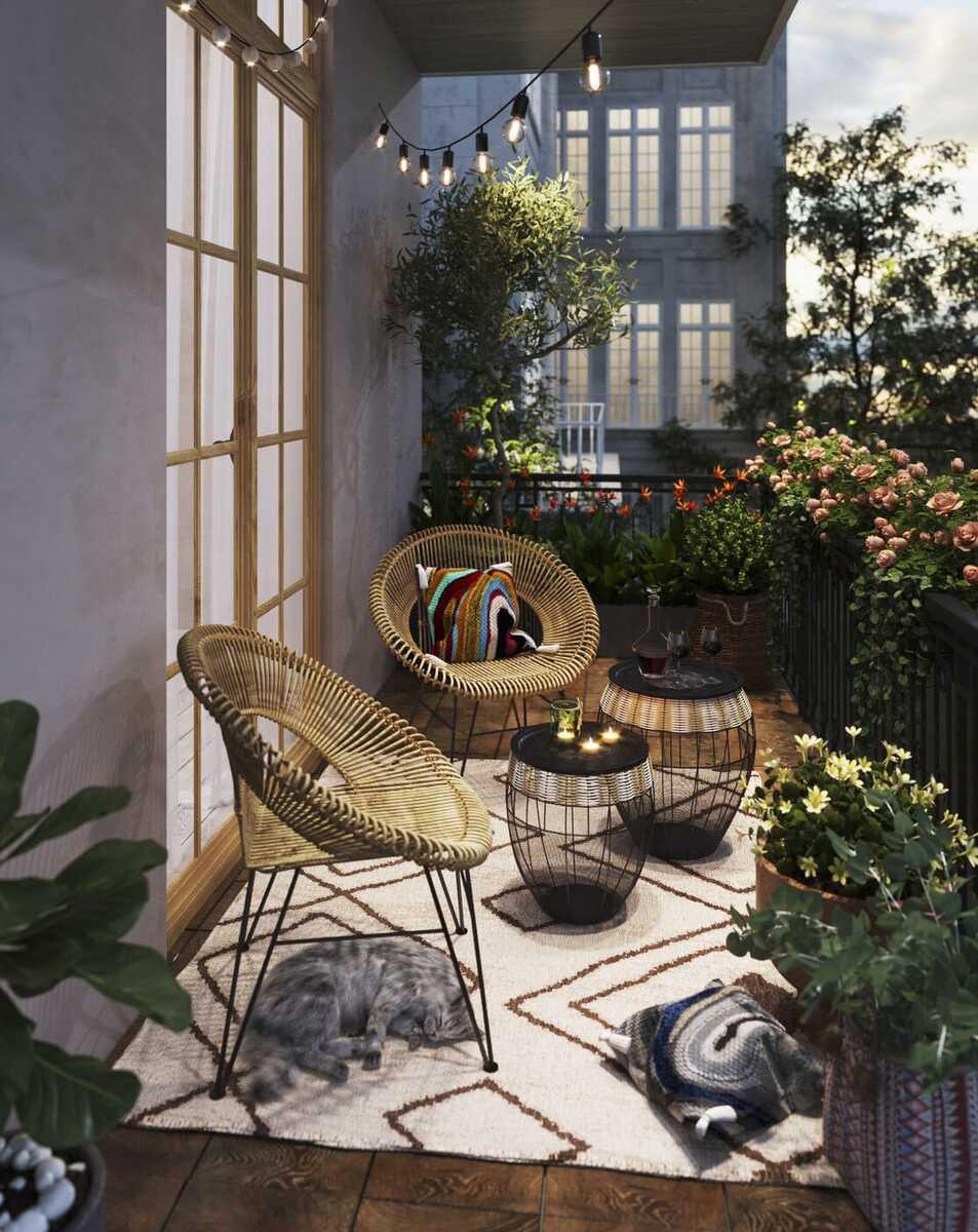 KARE Design Cuscino grigio lava 45x45  