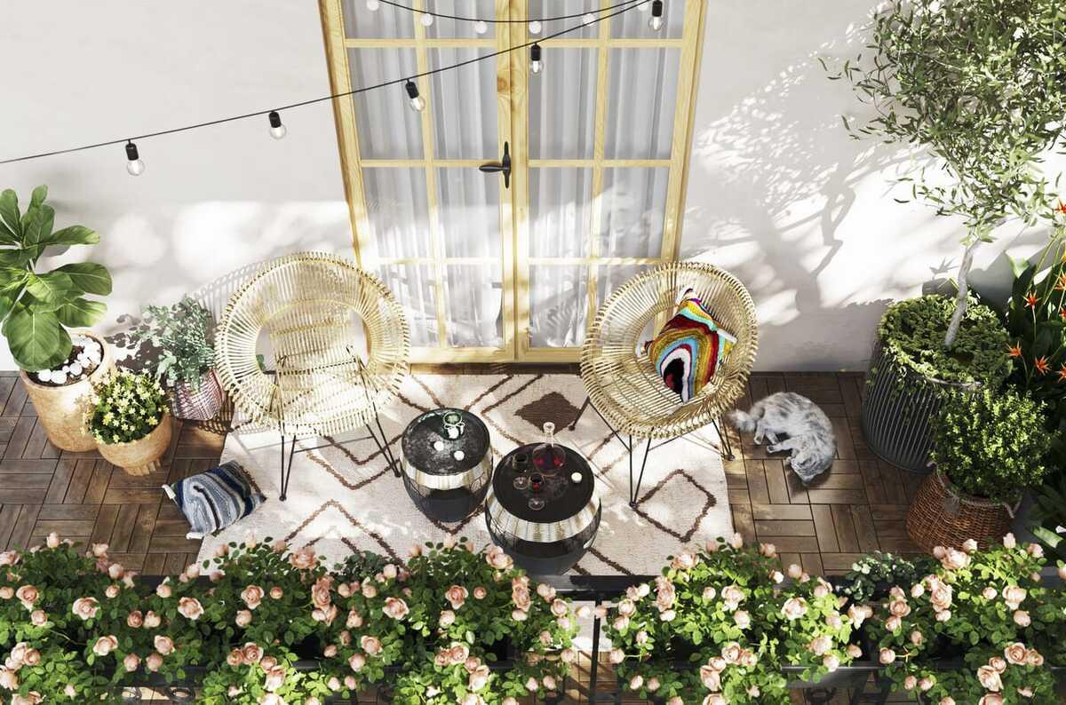 KARE Design Cuscino grigio lava 45x45  