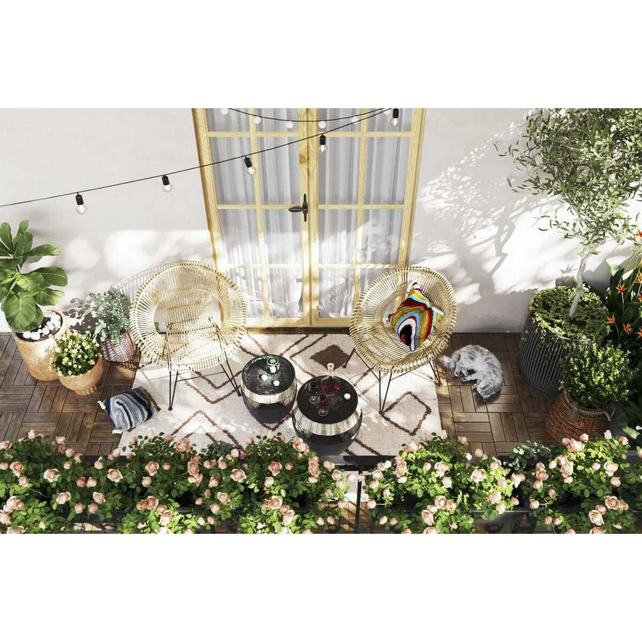 KARE Design Kissen Lava 45x45  