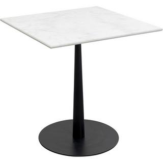 KARE Design Table de bistrot Capri blanc 70x70  