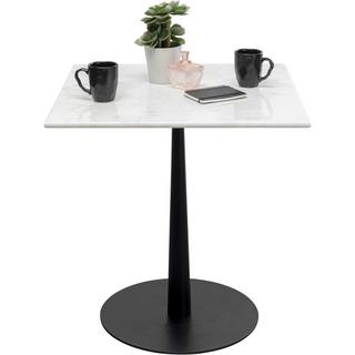 KARE Design Table de bistrot Capri blanc 70x70  