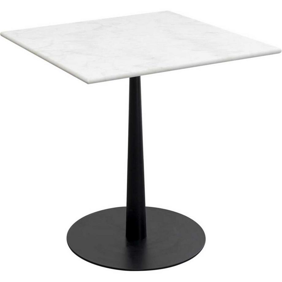 KARE Design Bistrotisch Capri weiss 70x70  