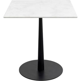 KARE Design Table de bistrot Capri blanc 70x70  