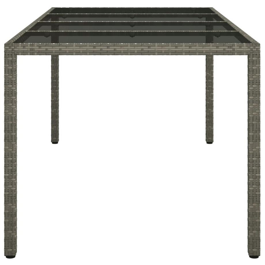 VidaXL tavolo da giardino Polirattan  