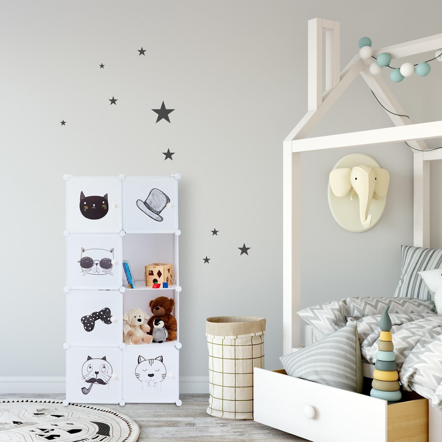 B2X Einsteckregal für das Kinderzimmer  