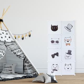 B2X Einsteckregal für das Kinderzimmer  