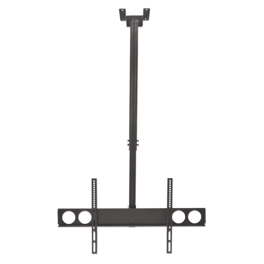 Manhattan  Universal TV-Deckenhalterung, Geeignet für Bildschirme von 37" bis 70"* und bis zu 50 kg, 0Â° bis -15Â° neigbar, 360Â° schwenkbar, Teleskopstange 105 bis 156 cm ausziehbar, 