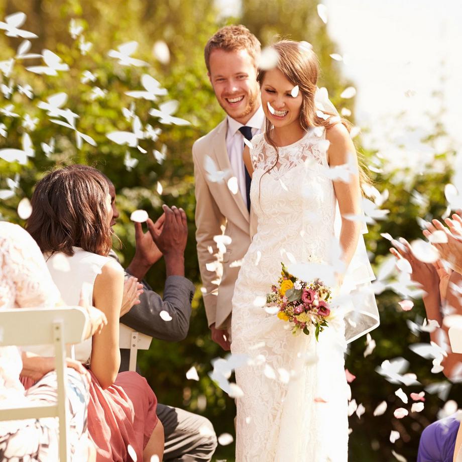 B2X  Konfettikanone 40 cm Schmetterlinge 