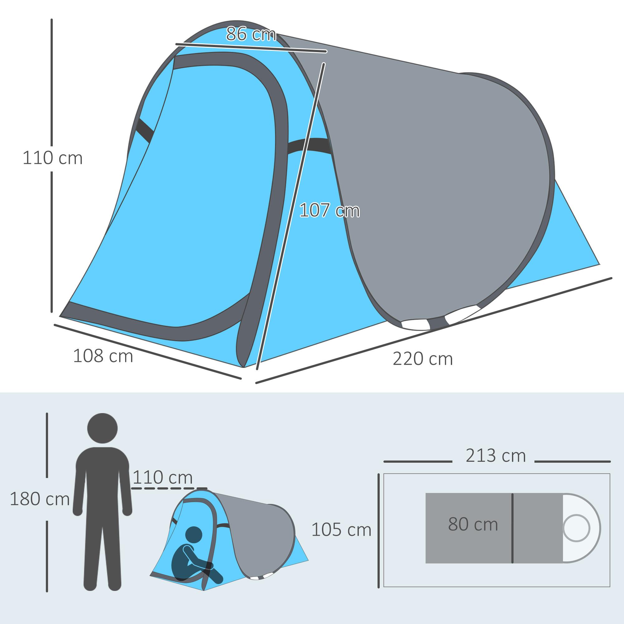 Outsunny  Tente de camping 