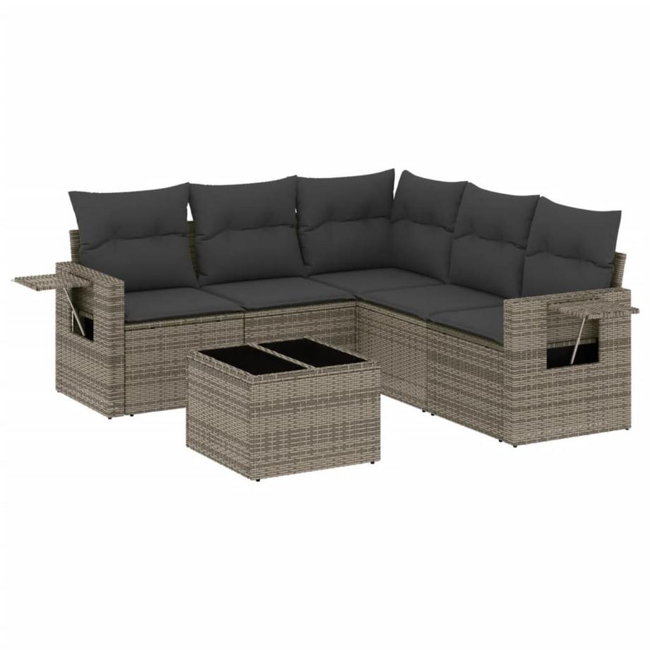 Garten sofagarnitur poly-rattan