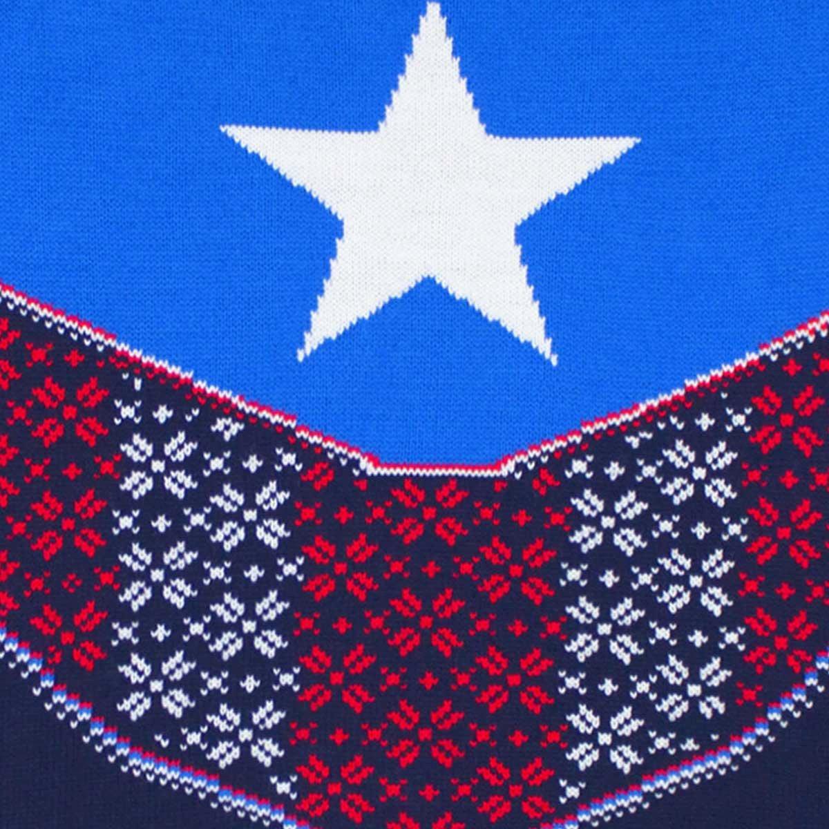 CAPTAIN AMERICA  Sweatshirt  weihnachtliches Design 