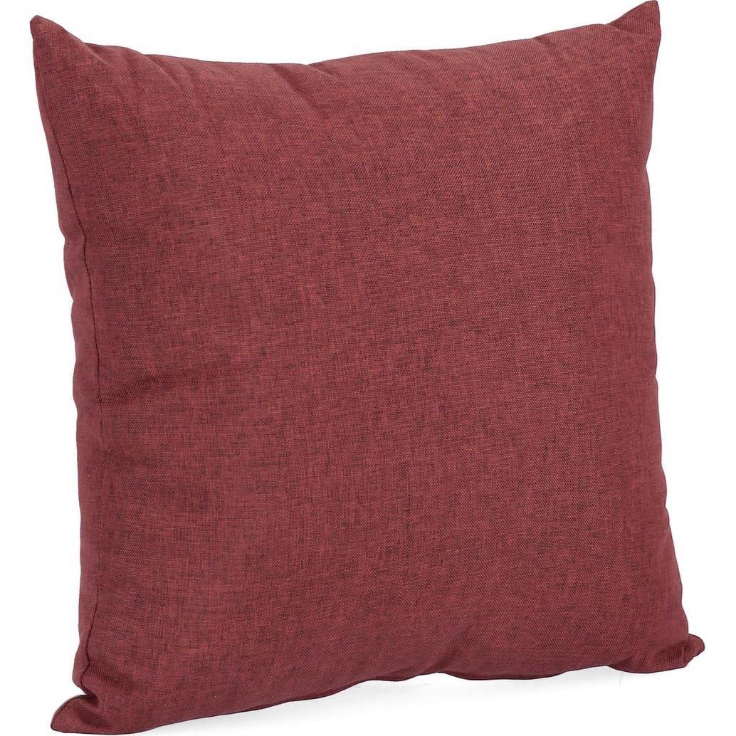 mutoni Coussin décoratif Olefin Bordeaux 50x50  