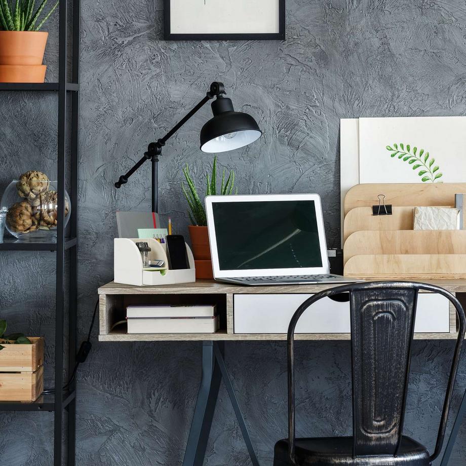 B2X Organizer da scrivania in pelle artificiale  