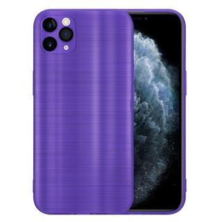 Cadorabo  Housse compatible avec Apple iPhone 11 PRO MAX - Coque de protection en silicone TPU flexible au design brossé 