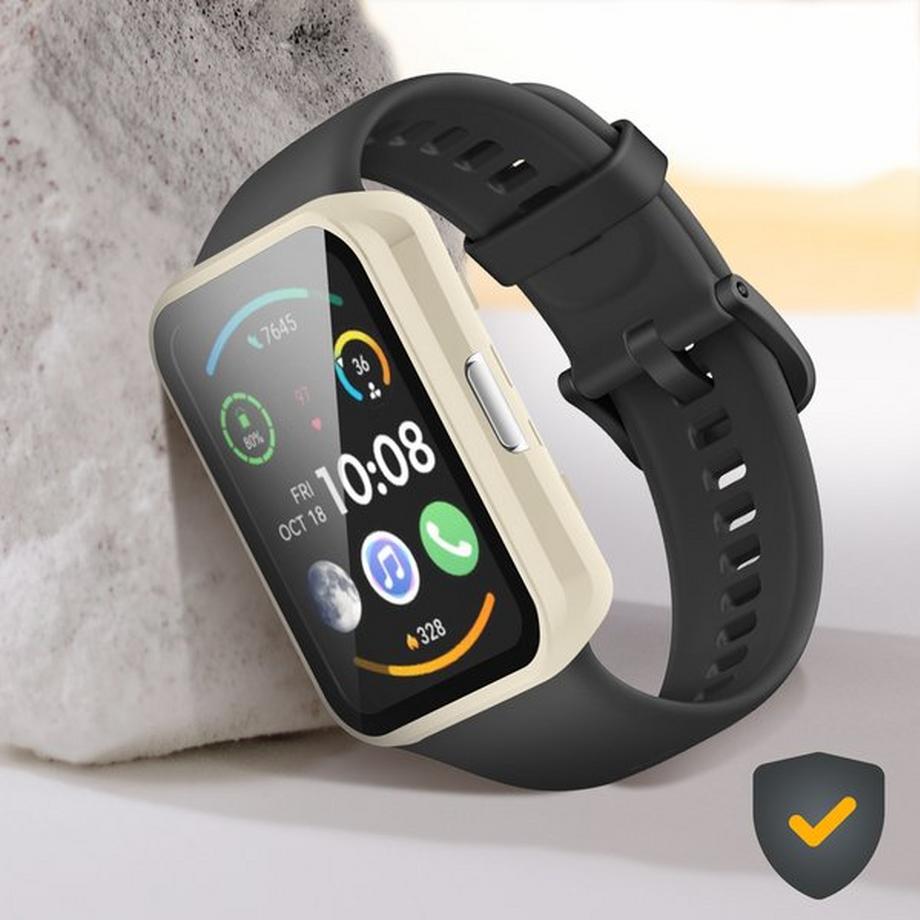 Avizar  Coque Intégrale Huawei Watch Fit 2 Beige 