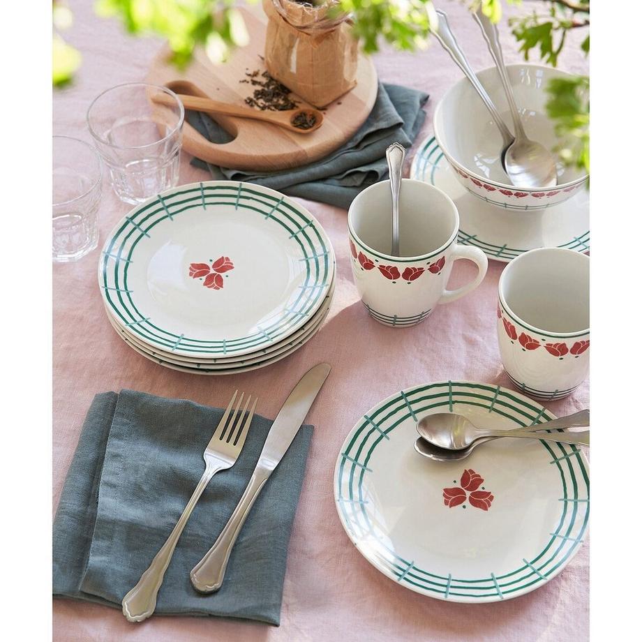 La Redoute Intérieurs  6er-Set Gläser Faceta mit Facettenschliff 