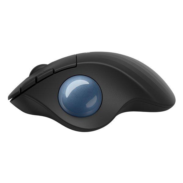 Logitech  ERGO M575 for Business souris Droitier RF sans fil + Bluetooth Trackball 2000 DPI 