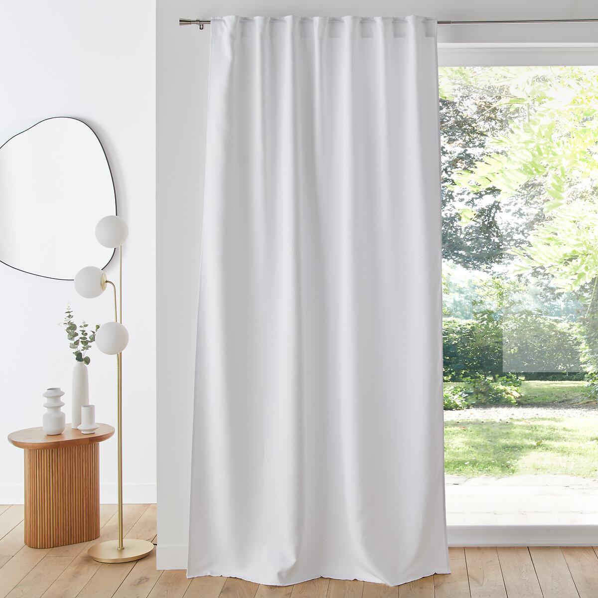 Image of Verdunkelungsvorhang Voda Unisex Weiss 140x350CM