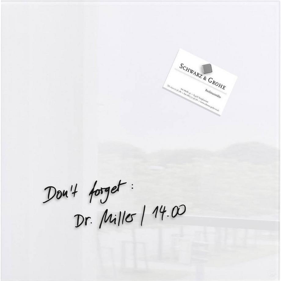 Sigel  Glas-Magnettafel Magnetboard Artverum, 30x30 cm 