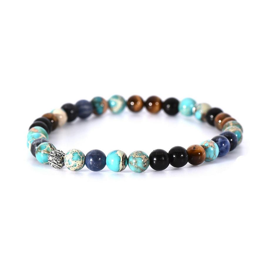 Kiyan  Armband mit Steinen und Silber