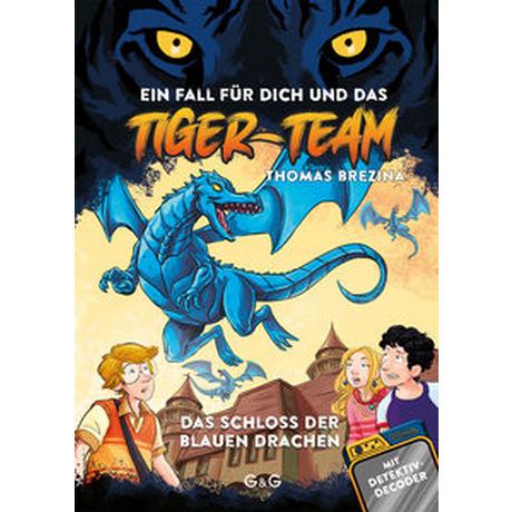 Tiger-Team - Das Schloss deren Drachen Brezina, Thomas; Tambuscio, Pablo (Illustrationen) Copertina rigida 