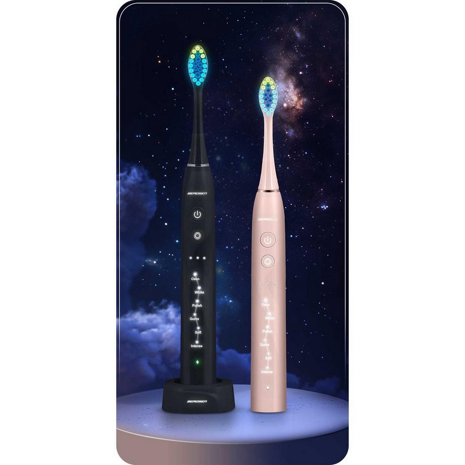 B2X  Berdsen Galaxy Duo brosse à dents sonique lot de 2 