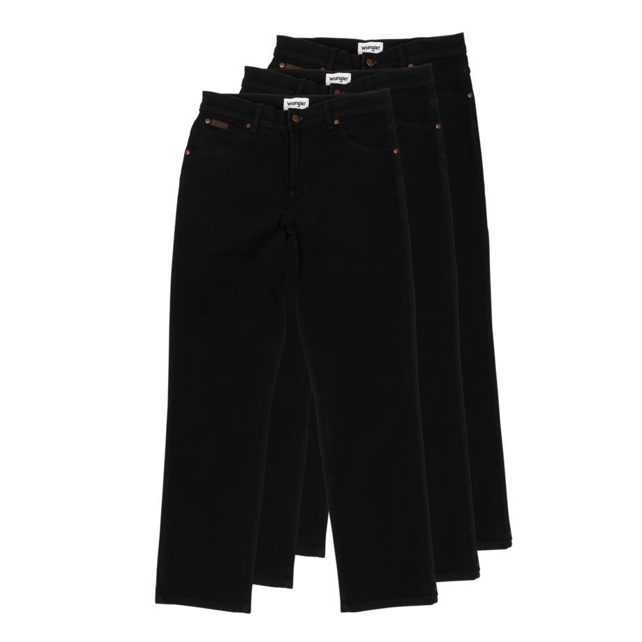 Wrangler Texas Stretch 3-Pack Jeans Straight Fit