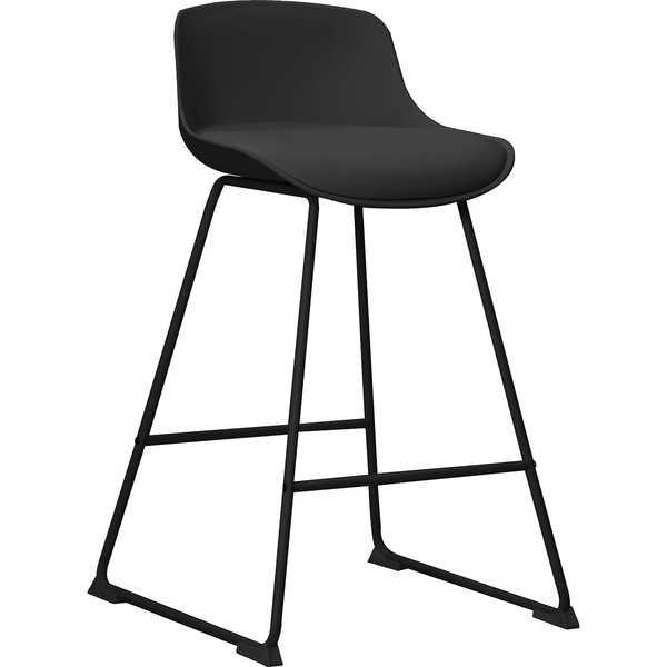 mutoni Chaise de bar Rita noire (1 pièce)  