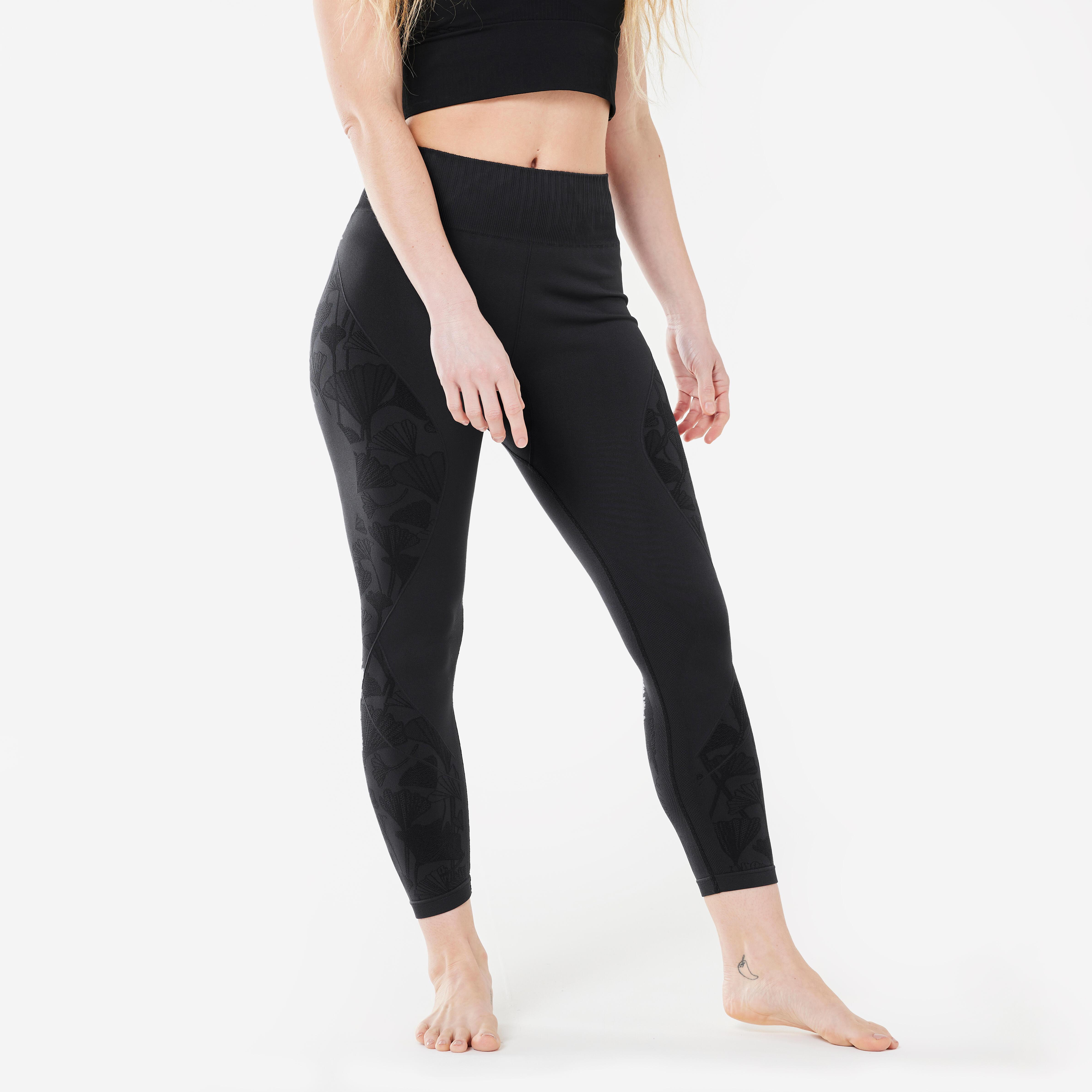 Image of Leggings - Seamless Damen Schwarz Leicht S